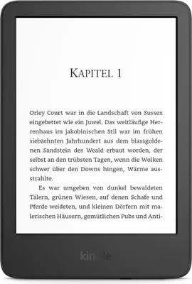 Zdjęcie produktu dla Amazon B09SWRYPB2, 15,2 cm (6"), AZW, AZW3, DOC, DOCX, HTML, MOBI, PDF, PRC, TXT, ePub, AAX, GIF, JPEG, PNG, PMP, 16 GB