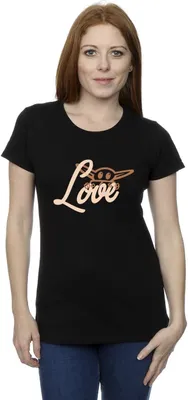 Produktbild von Star Wars - "Love" T-Shirt für Damen BI42398 (XXL) (Schwarz)