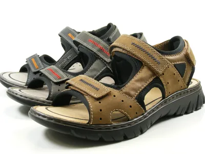 Produktbild von Rieker 26757 Schuhe Herren Trekking Sandalen , Größe:42 EU, Farbe:Blau