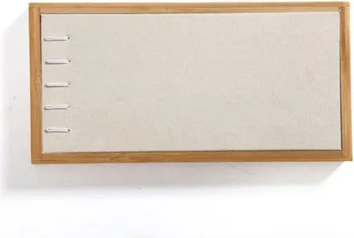 Productafbeelding van Set voor armbanden - bamboe - beige