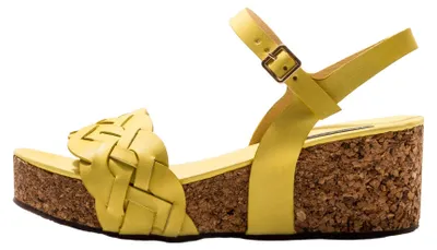 Produktbild von Neosens Keilsandalen Damen S3221 RESTORED SKIN YELLOW / ARROBA Farbe Gelb