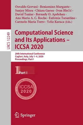 Obrázok produktu pre Computational Science and Its Applications - ICCSA 2020
