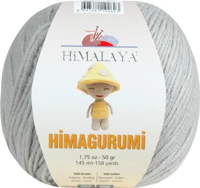 Immagine prodotto di Himalaya Himagurumi 30176 Verde Grigio Filato per lavorare a maglia