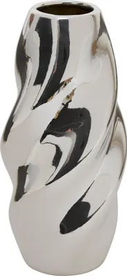 Image de Vase sky silber h21,5cm  - Atmosphera créateur d'intérieur