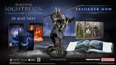 Produktbild von BANDAI NAMCO Entertainment Elden Ring Nightreign Collector's Edition, PS4, PlayStation 4, Multiplayer-Modus, M (Reif), Physische Medien