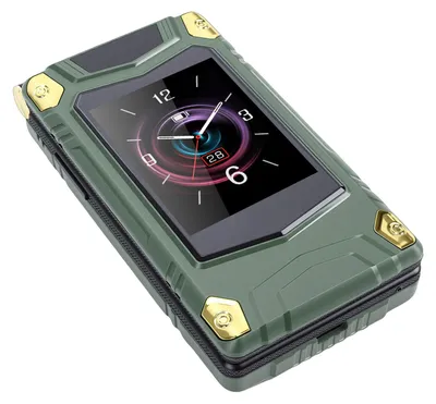 Produktbild von 4G LTE, SIM-unabhängiges Klapphandy mit 2,8-Zoll- und 2,4-Zoll-Dual-Display für Senioren; unterstützt Bluetooth, SOS, MP3, Anrufe, SMS und Internet; Farbe: Grün