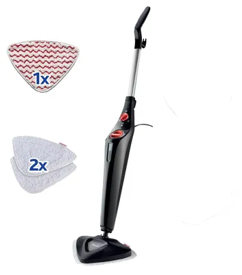 Produktbild von Vileda Steam Plus Dampfreiniger mit PowerPad und 2 Mikrofaser-Ersatzpads