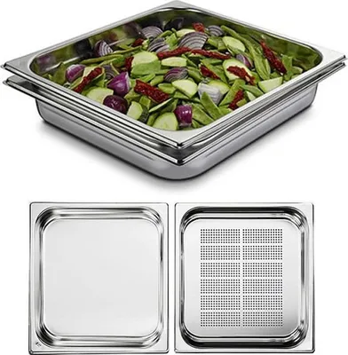 Produktbild von AEG Garbehälterset Multi-Dampfgarer A9OBGC23 Edelstahl