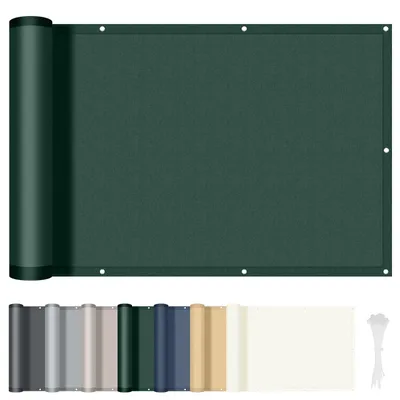 Image de Protection pour balcon, dimensions 90 x 600 cm, imperméable