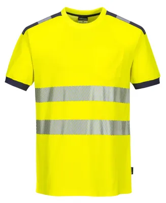 Produktbild von Portwest T181 PW3 T-Shirt Grosszügige Passform Leicht Kurzarm Reflektierend