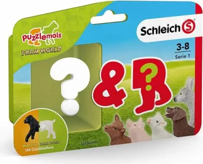 Productafbeelding van Schleich FARM WORLD Puzzlemals Serie 1, geschikt voor kinderen van 3 jaar en ouder, verkrijgbaar in verschillende kleuren