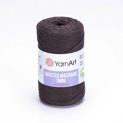 Produktbild von Gedrehtes Makramee-Garn, 3 mm, 250 g, 769