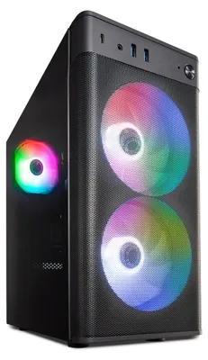 Produktbild von ERAZER Recon P40 Gaming PC (Core i5-14400, Geforce RTX 5060 8GB GDDR7, 16GB DDR4 RAM, 1TB SSD, 3x RGB Gehäuselüfter, Windows 11 Home)