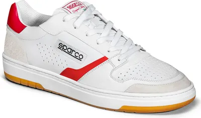 Produktbild von Sparco 0012B4BIRS Sneaker Schuh S-Urban  Uni Weiß/Rot 41