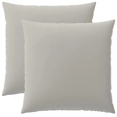 Produktbild von vidaXL Kissenbezug 2 pcs HEERLEN Grau 60 x 60 cm Polyester