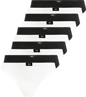 Produktbild von H.I.S. String schwarz, weiß Größe 36
