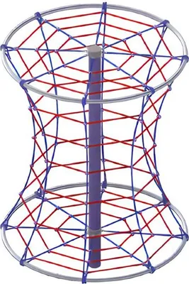 Produktbild von Seilklettergerät Kletterparcours Abenteuerseilbahn Schwebeseilkletterer Balance