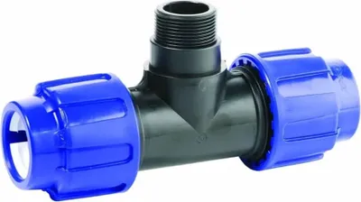 Obrázek produktu pro PE Trubka Tvarovka T-kus 32mm, Klempířské Spojky, PP