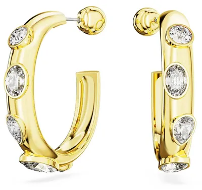 Produktbild von Swarovski Damen Creolen Weiß Gold Dextera 5663261