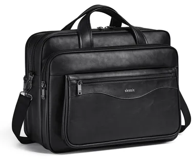 Productafbeelding van Omgoods - Vintage Laptoptas voor 17 inch Laptops