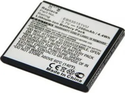 Produktbild von Wentronic 43459, 1200 mAh, Navigator/Handheld mobile computer/Mobile phone, Lithium-Ion, 5,04 cm, 5,3 mm (0.209"), 5,07 cm