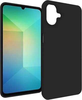 Image de Pour Samsung Galaxy A07 4G Silicone TPU Protection Cover Flexible Mince Noir