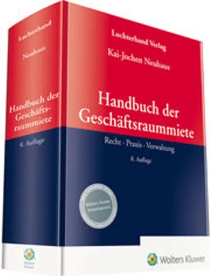 Obrázek produktu pro Handbuch der Geschäftsraummiete