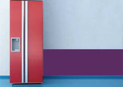 Produktbild von Klebefolie Wandschutzfolie matt - Meterware -  in 4 Größen, 50 cm Folienhöhe violett