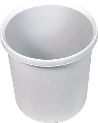 Produktbild von Papierkorb Linear 18l lichtgrau Packung mit 5 Stück