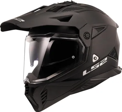 Immagine prodotto di LS2 MX702 Pioneer II Casco da motocross solido, nero opaco, L (59/60)