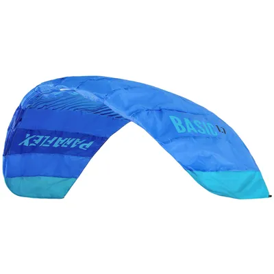 Produktbild von Wolkenstürmer Lenkmatte Paraflex Basic 1.7 (blau-türkis), Zweileiner Kite - flugfertig ink. Schnüre und Lenkschlaufen