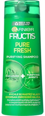 Produktbild von Fructis Stärkendes Shampoo (Pure Fresh Reinigendes Shampoo) - Volumen: 250 ml