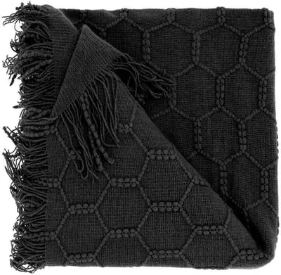 Produktbild von Unique Living – Plaid Fee Schwarz – 127 x 152 cm