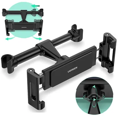 Produktbild von Ugreen Auto Smartphone / Tablet-Halter Für Kopfstütze Schwarz (Lp160)