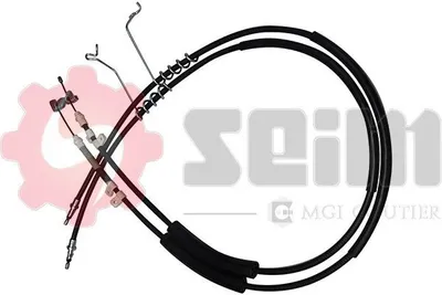 Produktbild von SEIM Handbremsseil Seilzug Feststellbremse für FORD TRANSIT CONNECT (P65, P70, P80) Hinten 554951