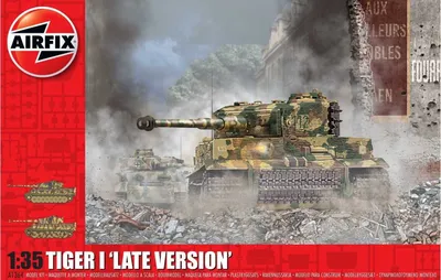 Produktbild von Airfix A1364, Tank model, Montagesatz, 1:35, Tiger-1, Unisex, Kunststoff