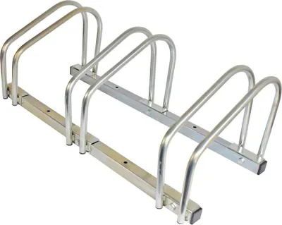 Produktbild von Fahrradparksystem 3 Räder Fahrradständer Radständer Ständer Stahl verzinkt rostfrei