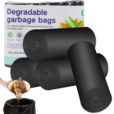 Image de Lot de 60 sacs poubelle biodégradables, 50 litres