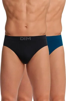 Imagen del producto de DIM Pack de 2 calzoncillos slip Unno Basic D05HG para hombre