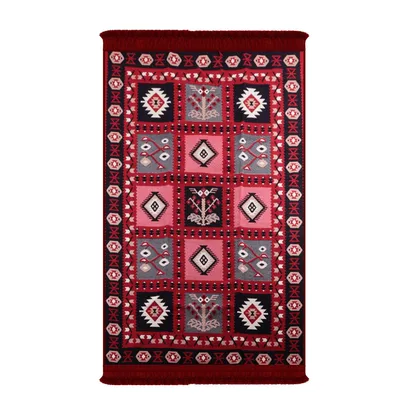 Obrázek produktu pro Bigghome oboustranný koberec, kilim, orientální, pratelný v pračce, moderní design, 120×180 cm, SA1619B, odolný, univerzální pro domácnost a kancelář