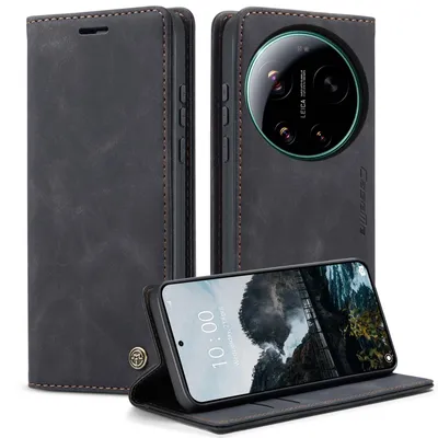 Produktbild von Xiaomi 17 Ultra Hülle - CaseMe 013 Klapphülle - Schwarz