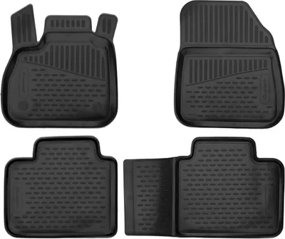 Produktbild von ELEMENT Gummi-Fußmatten 3D für RENAULT Espace, 2015->, 4 tlg.