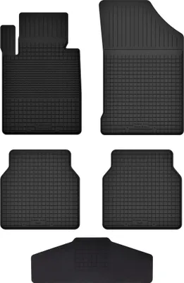 Produktbild von Gummi Fußmatten Set Für: Hyundai Galloper (1991-2003) Gummimatten Schwarz