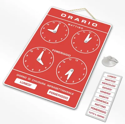 Obrázek produktu pro Solidchoice – Obdélníková tabule s nastavitelným otvorem pro obchody, 25 x 18 cm