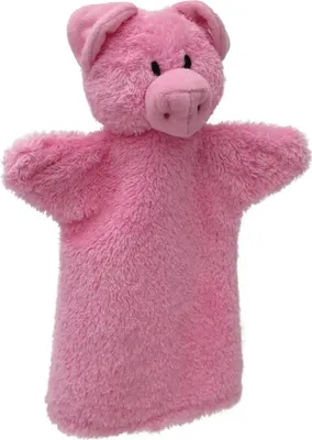 Produktbild von Handpuppe Schweinchen 27 cm, ohne Beine