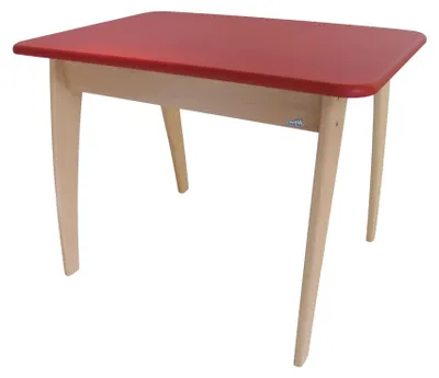 Produktbild von GEUTHER Kindertisch Bambino Eco bunt | stabil & kindgerecht | 55 cm Höhe, Holz