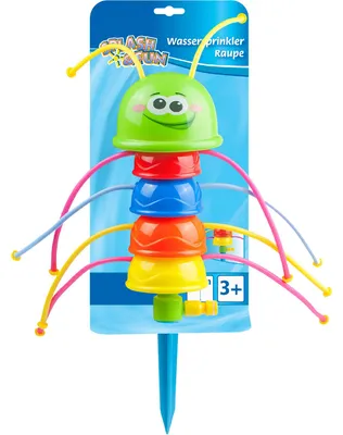 Produktbild von Wassersprinkler Spielzeug Raupe 180x430mm Gartenspaß