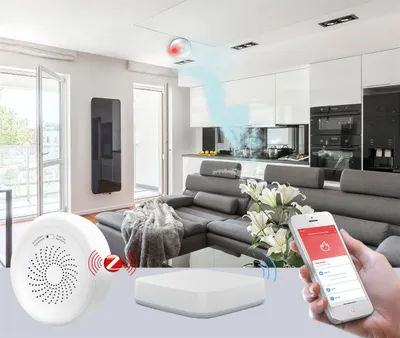 Produktbild von MOES Gasleckdetektor, Zigbee