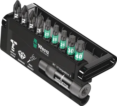 Produktbild von Wera 05057683001, 9 Stück(e), 25 mm