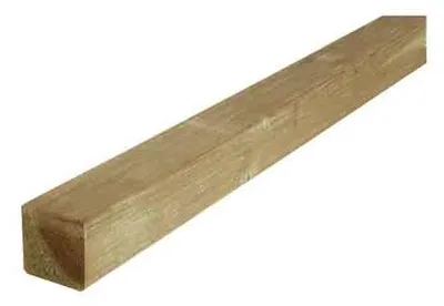 Productafbeelding van Houten wandplank, afmetingen 7x7x160 cm